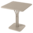 Fermob - Luxembourg Kleiner Tisch 71x71 mit massiver Tischplatte