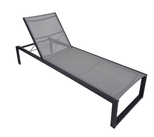 John.B furniture - KRETA Sonnenliege - Textilen - integrierte Rollen - Batyline